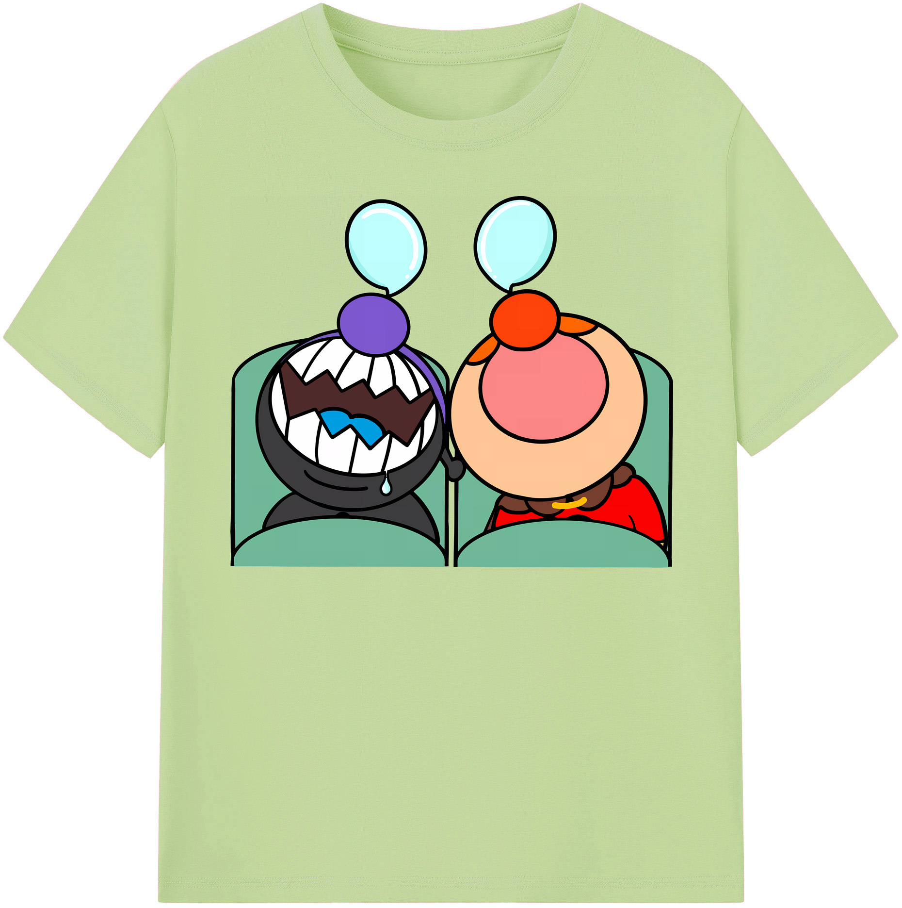 （画像用） アンパンマン Anpanman 綿100％半袖Tシャツ（フロントプリント）